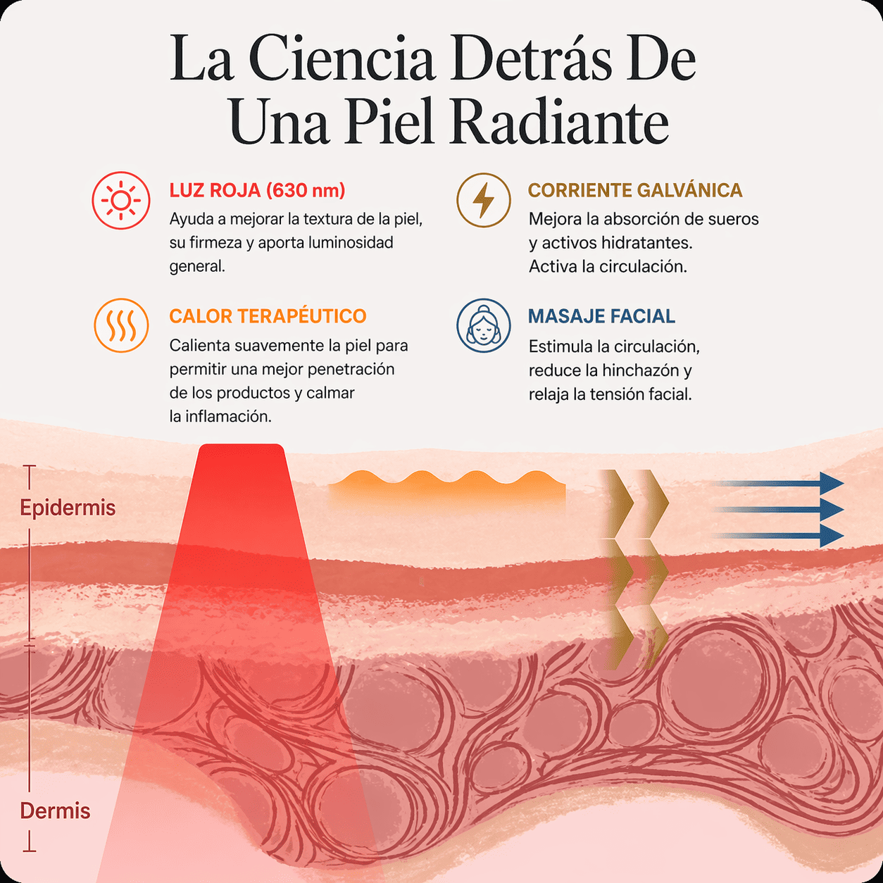 Varita Facial 4 en 1
