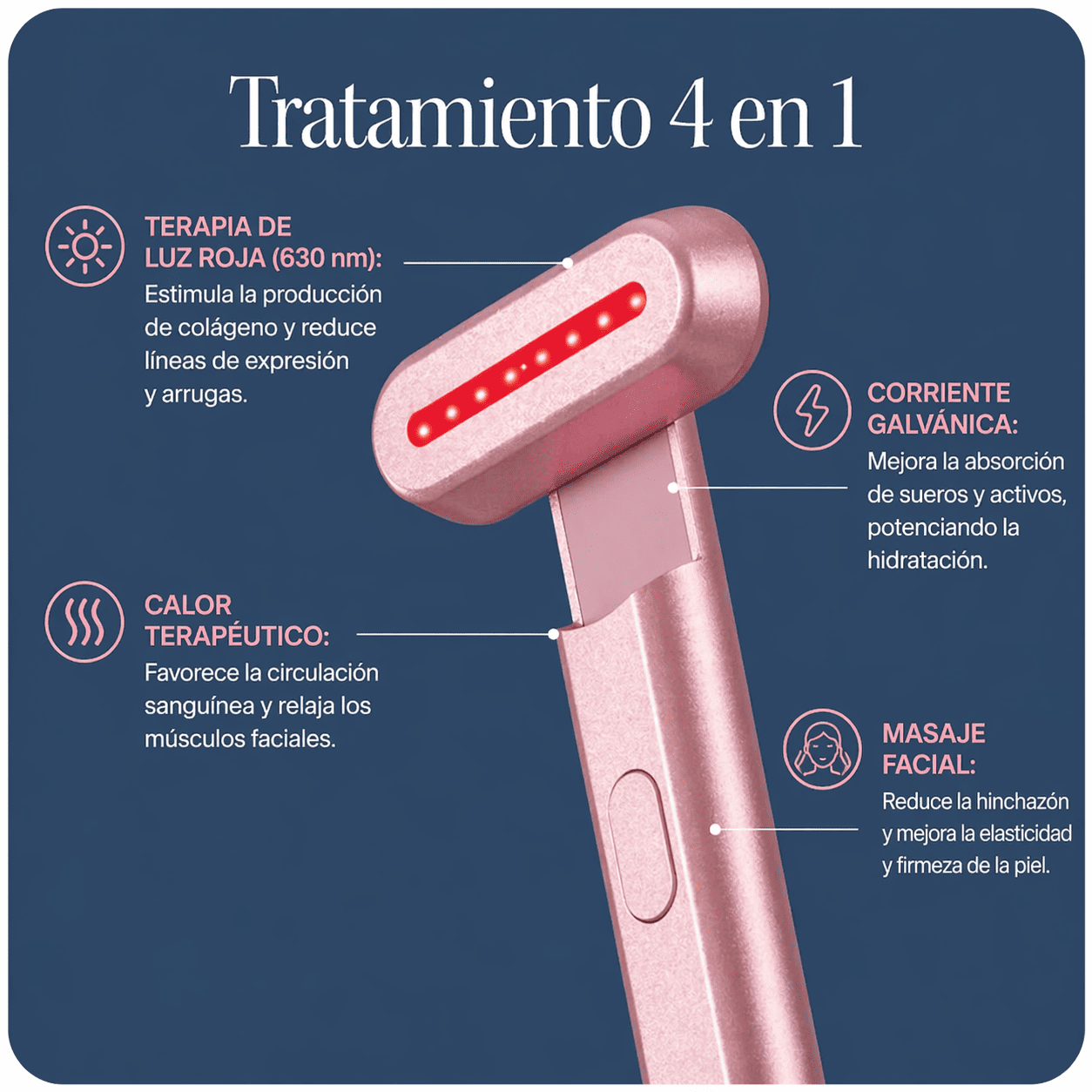 Varita Facial 4 en 1